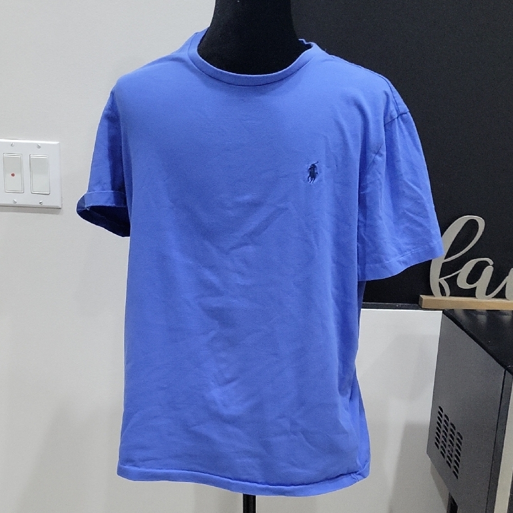 Polo by Ralph Lauren Blue Short Sleeve Tee with Logo